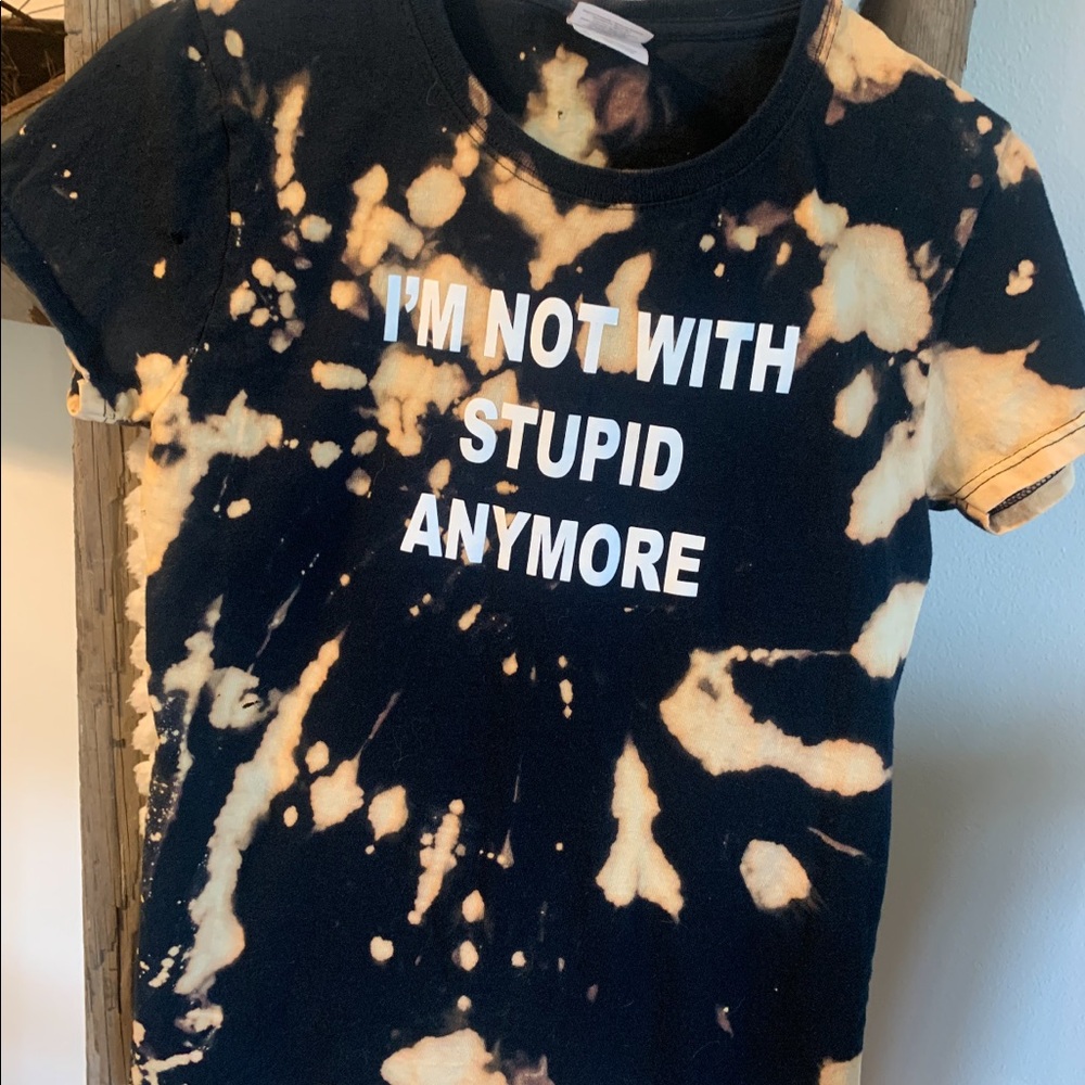 Bleached tshirt